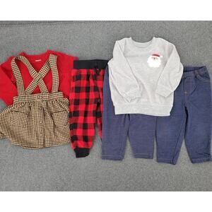 Carter's Bundle of 6 Baby Girl Items Size 12 Months Pre-Owned‎